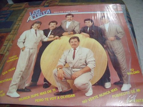 Lp Los Acosta... Tonto Corazon (Usado)