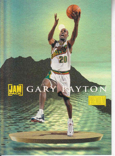 1997-98 Skybox Premium Jam Pack Gary Payton Sonics