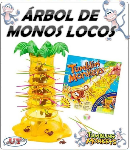 Juego De Caja Arbol De Monos Para Grandes Y Chicos