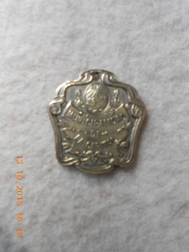 Medalla Municipalidad De Capital Casas Para Obreros 1907