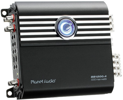 Potencia Planet Audio 1200w Bb1200-4 4 Canales Amplificador