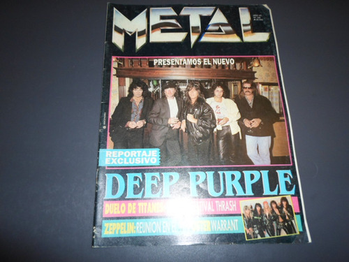 Metal 156 Deep Purple Saul Blanch Cinderella Hermes Guns