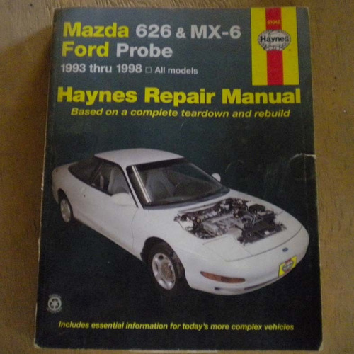 Mazda 626 Y Mx-6 1993 Al 1998 Manual De Taller, Ed. Haynes