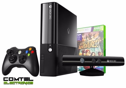 Consola Microsoft Xbox 360 E Kinect 4gb + 3 Juegos