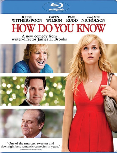 Blu-ray How Do You Know / Como Saber Si Es Amor