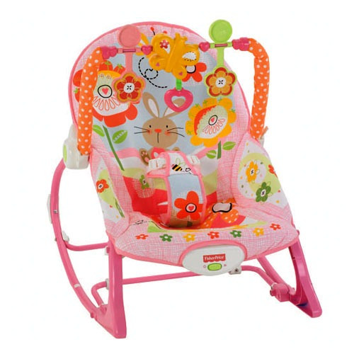 Cadeira De Balanço Minha Infância Menina  - Fisher Price