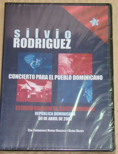 Silvio Rodriguez Concierto Para Pueblo Dominicano Dvd Kktus