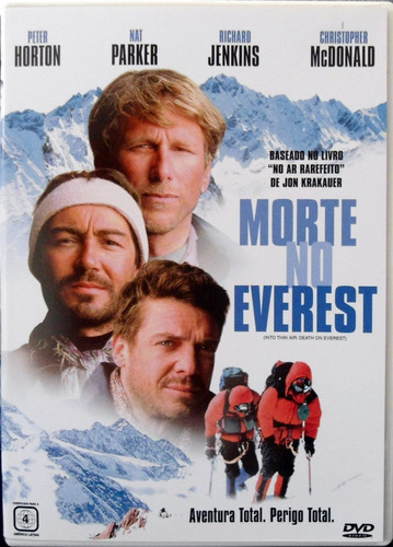 Dvd Original Do Filme Morte No Everest (capa Rasurada)