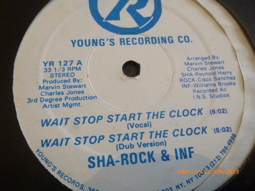 Vinilo Lp De Sha -rock & Inf Sherriff's Rap (u426