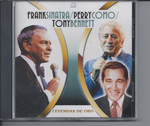 Frank Sinatra -perry Como-tony Bennett Cd Nacional Leyendas