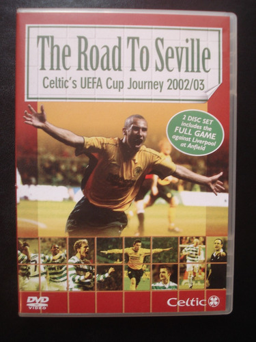 Celtic Dvd Duplo The Road To Seville 2002/03 Uefa Cup Usado