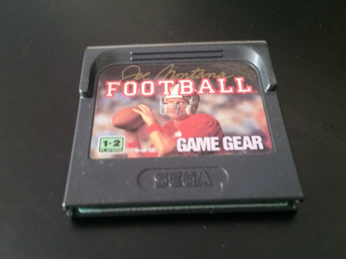 Joe Montana Football Game Gear