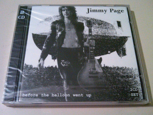 Jimmy Page Before The Balloon Went Up 2 Cd Set Nacional