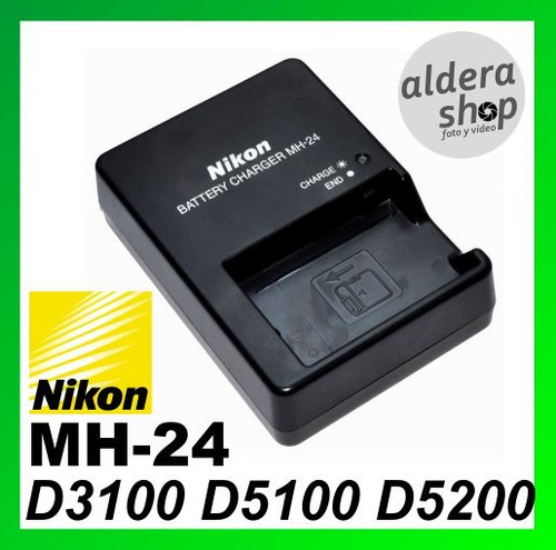 Cargador Original Nikon Mh24 D5100 D5200 D3100 D3200 En-el14