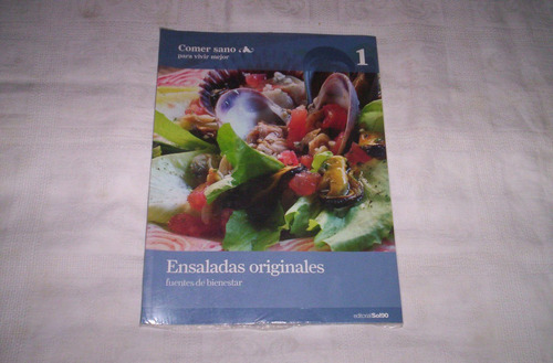 Comer Sano.ensaladas Originales.fuentes De Bienestar.