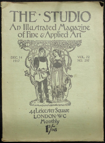 Revista Antigua De Arte. The Studio. 1917. 39153
