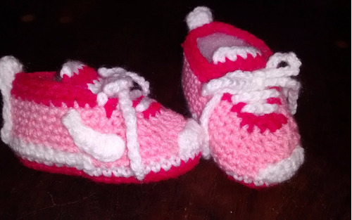 Zapatillas Nike Crochet Bebe Nena