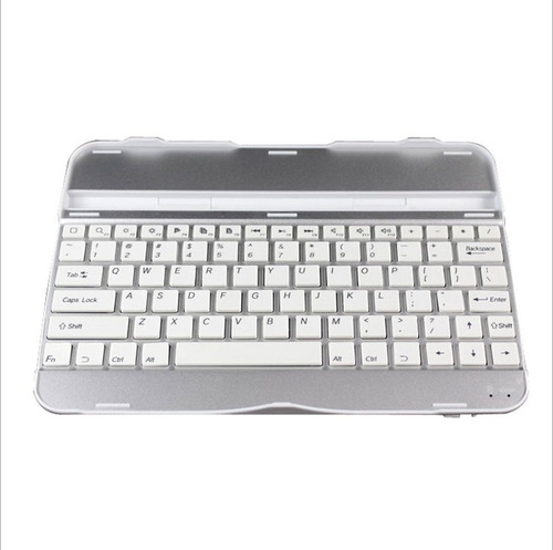 Teclado Bluetooth Aluminio Galaxy Tab 3 Gt-p5200 5210 Blanco