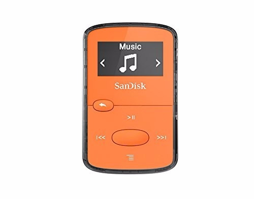 Sandisk Mp3 Player Sansa Clip Jam 8 Gb Laranja Entrada Cartã