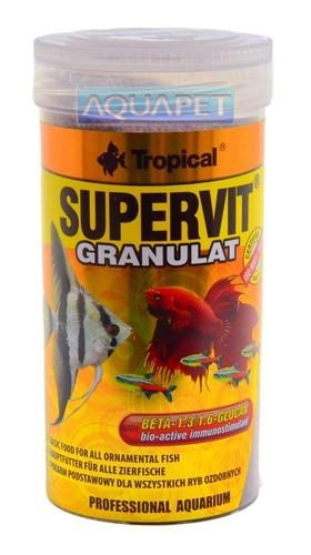 Ração Para Peixe Supervit Granulat Tropical 55g 100ml