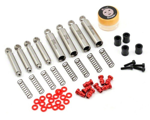 Gmade 90mm Ts02 Scale Shock Set (silver) (4)