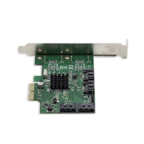 Io Cresta De 4 Puertos Sata Iii Pcie 2.0 X 2 Hyperduo Raid C