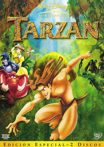 Tarzán Edición 2 Discos (no Princesas Pixar) Nuevo/original