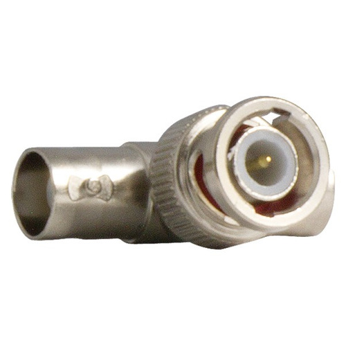 Conector Bnc Tipo T, En Acero Inoxidable, Color Plata Cctv