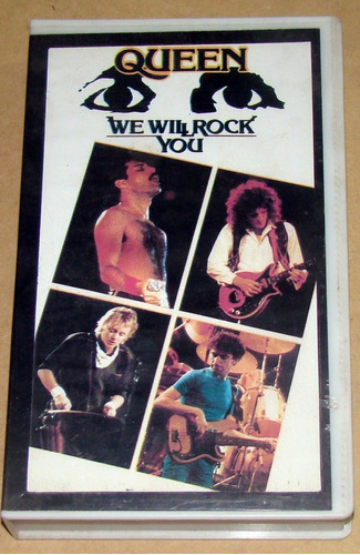 Queen We Will Rock You Video Vhs Argentino / Kktus