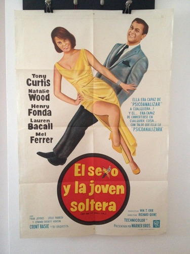 Afiche De Cine Original - El Se%o Y La Joven Soltera