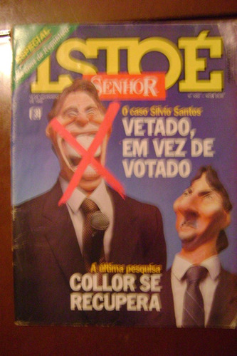 Revista Isto É - 15 De Novembro De 1989 - Numero 1052