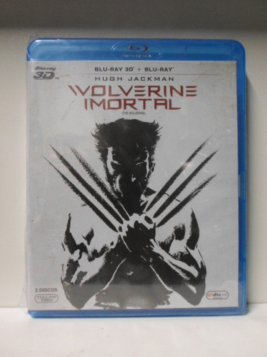 Blu-ray 3d Wolverine Imortal 