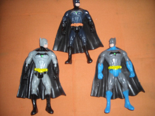Figura De Batman 14 Cm D Alto Vienen En 3 Modelos Diferentes