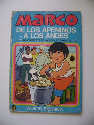 Comic Marco -n° 5 -adios Fiorina - Año 1977-