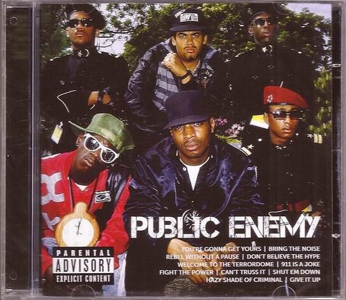 Cd Public Enemy Icon Novo Lacrado Original