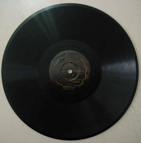 Disco 78 Rpm - Vicente Celestino - Victor 34.370