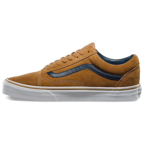 tênis vans old skool suede leather brown sugar 35