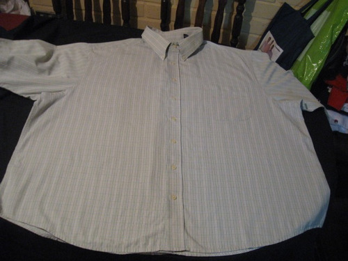 Camisa Puritan Talla 3xl Manga Corta