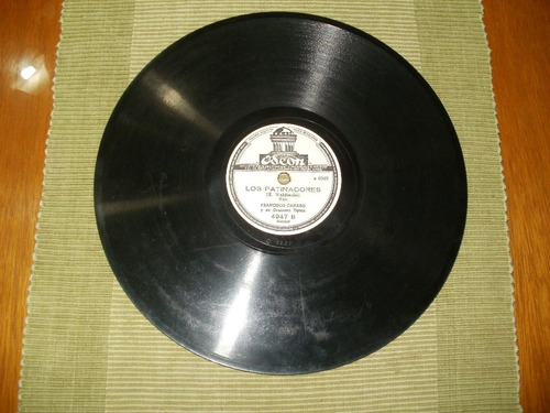 Antiguo Disco De Pasta 78 Rpm Francisco Canaro Y Su Orquesta