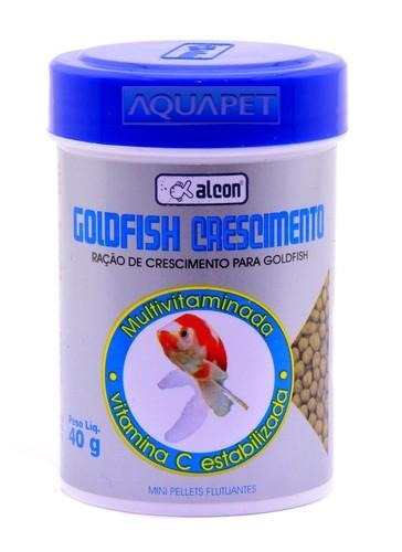 Ração Para Peixe Gold Fish Crescimento Alcon 40g