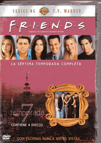 Friends / 7 Septima Temporada Siete Dvd En Español Sin Abrir