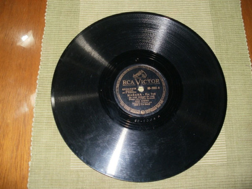 Antiguo Disco De Pasta 78 Rpm Jazz Casino