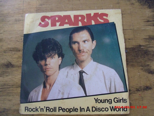 Sparks - Compacto, Edição De 1980 Importado França - 45 Rpm