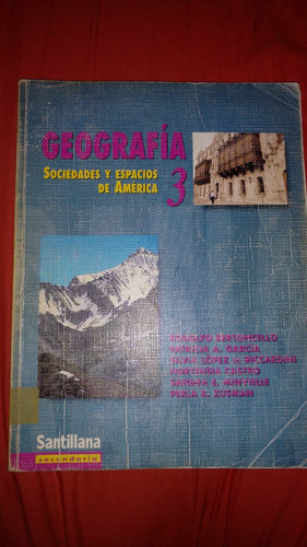 Libro De Geografia 3 Santillana