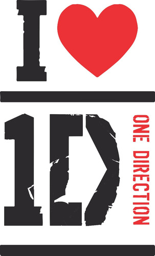 Vinilo Para Pared Love One Direction Wall Stickers