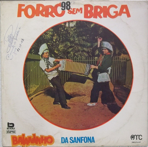 Lp Baianinho Da Sanfona (1972) Selo Original Amc