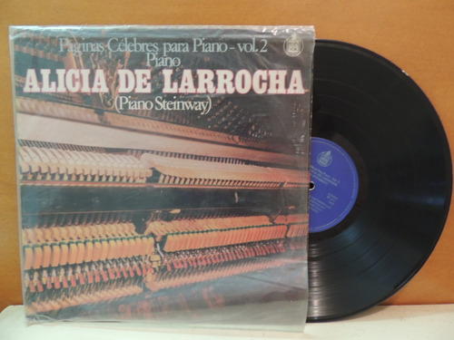 Lp Disco Vinil Alicia De Larrocha Piano Steinway Vol 2