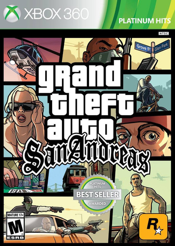 Grand Theft Auto Gta San Andreas Xbox 360 Domicilio
