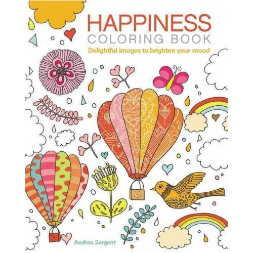 Libro De Colorear De Felicidad: Imágenes Encantador Para