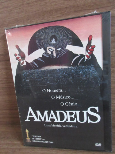 Dvd - Amadeus - Uma História Verdadeira -vencedor De 8 Oscar